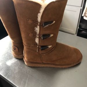 Winter fur boots size 7